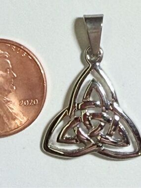 Stainless Steel Trinity Knot Pendant
